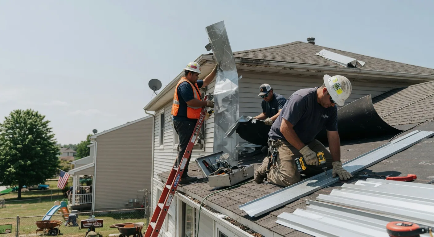 Metal Roof Repair in Huguenot, NY